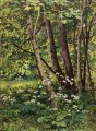 森の花の古典的な風景 Ivan Ivanovich